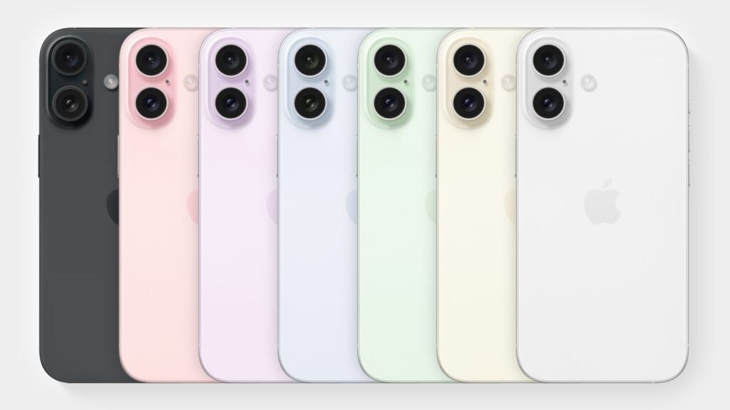 iphone 16 colours