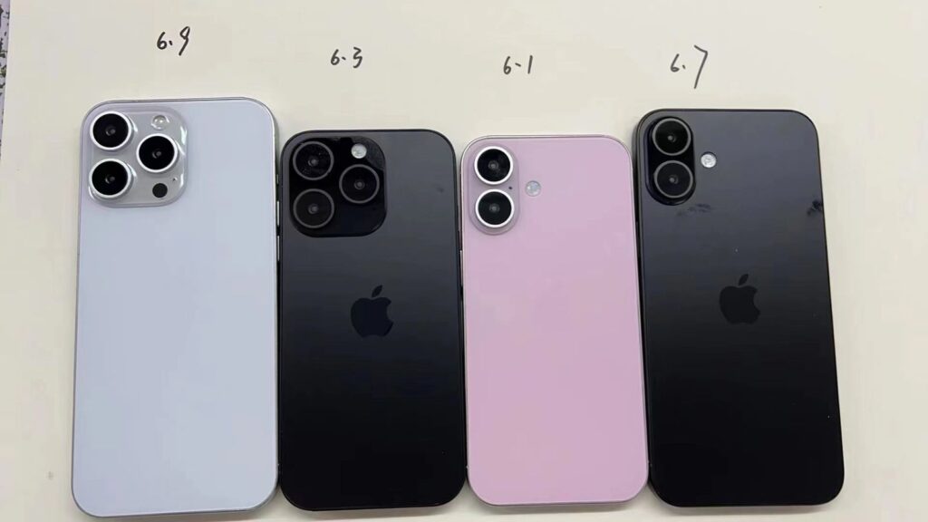 iphone 16 dummy models